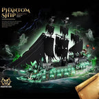 Juego de bloques de construcción de barco fantasma