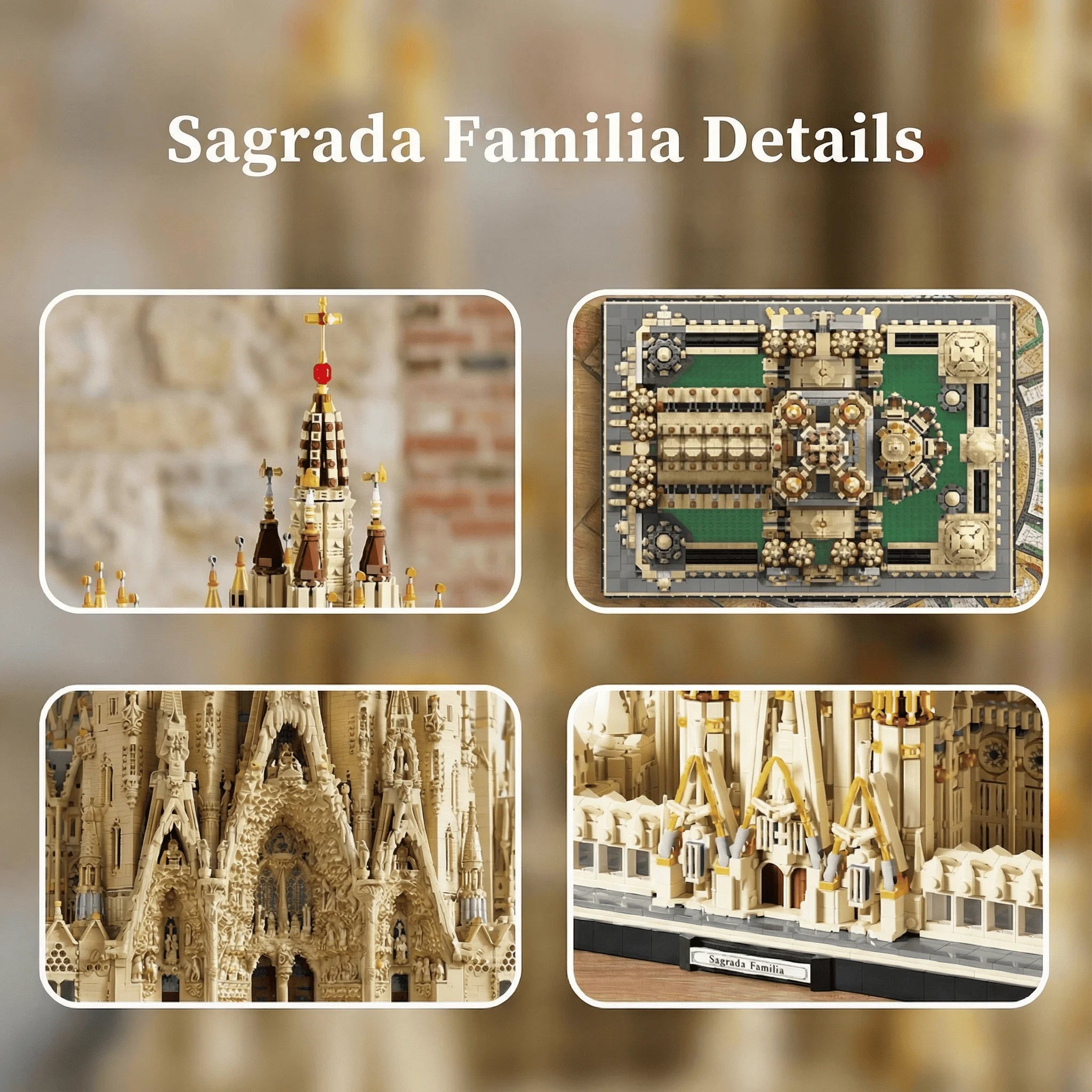 Bloques de Construcción de la Sagrada Familia de Barcelona, Iglesia Católica