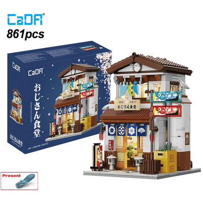 Cada LED ciudad estilo japonés casa