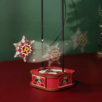 Kit de construcción de modelos Robotime Rokr Gravity Swing, kit de rompecabezas de madera 3D, kit de Papá Noel en trineo, kit de pescador oceánico, los mejores regalos para adultos.