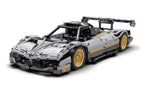 Cada C61030W 969 Uds 1:12 hijo del viento bloques de construcción de automóviles supercoche de carreras