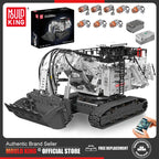 Mould King 17067, coches de juguete técnicos, excavadora RC 6060, bloques de construcción