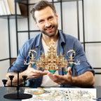 Piececool-rompecabezas de Metal 3D Lingxiao Palace, Kits de modelos de ensamblaje