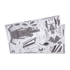 Piececool-rompecabezas de Metal 3D para adultos, chorros de combate Tornado, juguete artesanal, rompecabezas, Kits de modelos