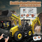 Mould King 17036 camión de bloques de construcción técnico juego de Bulldozer motorizado montaje ingeniería