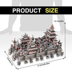 Piececool-rompecabezas 3D Sky Royal Palace, Kits de construcción de modelos de Metal