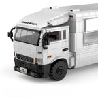 Bloques de construcción de camiones con remolque cerrado serie Dream Carrier F3, 830 Uds., PB8837