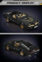 Mould King 10029 coche de juguete técnico The Black Firebird