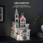 3999 Piezas de Bloques de Construcción de Castillo Medieval Europeo, Modelo de Castillo de Caballeros