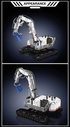 Mould King 17062 camión técnico de juguete, máquina de demolición de construcción RC, montaje de bloques de construcción, coche de ladrillo