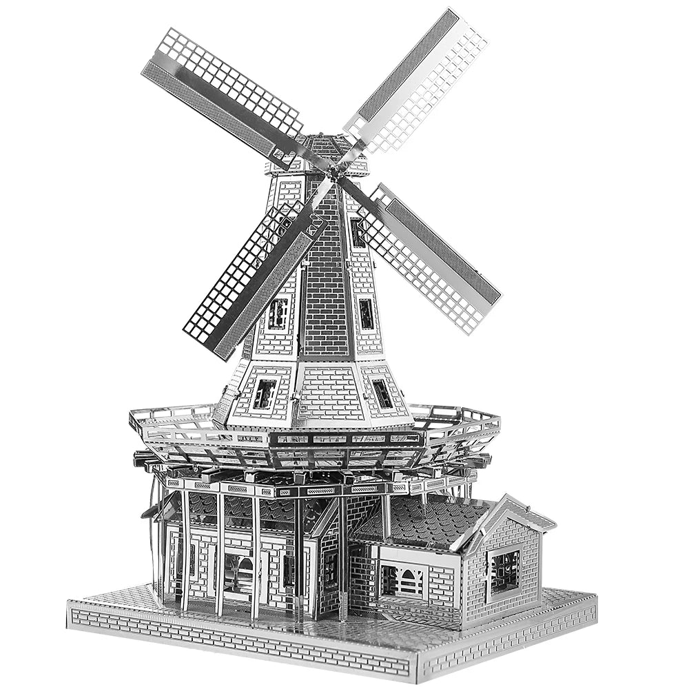 Piececool-rompecabezas de Metal 3D, conjunto de modelos de construcción, Kit de montaje DIY para rompecabezas, arquitectura famosa