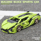 Mould King-bloques de construcción de coches técnicos para niños, juguete de ladrillos para armar coche de carreras deportivo Sian