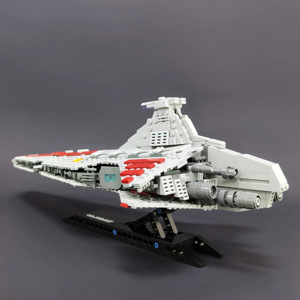 JIESTAR 67106 - Nave Espacial de Juguete, Bloques de Construcción Técnicos, Modelo de Nave de Ataque Venator de Alta Tecnología
