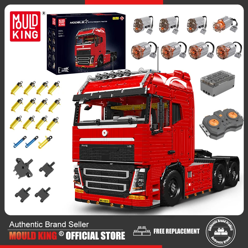 Mould King 19015 19015T bloques de construcción de automóviles técnicos Control remoto