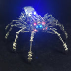 Microworld rompecabezas de Metal 3D Animal Spider King Plus versión modelo rompecabezas DIY Kits de montaje