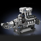 Mould King 10206, pieza técnica de coche, juguetes, coche deportivo motorizado MCL V8, bloques de construcción de motor