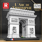 3381 Uds. Modelo de arco de triunfo, bloques de construcción, punto de París