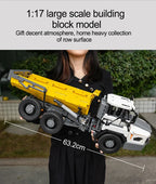 3067 Uds CADA City Control remoto camión volquete articulado bloques de construcción de automóviles RC vehículo de ingeniería