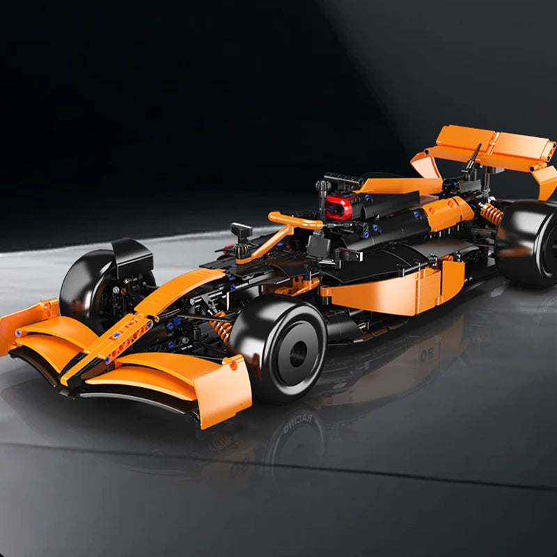 Mould King 13208 juguetes de coches técnicos, conjunto de bloques de construcción de automóviles de carreras MCL, modelo de coche Fomular