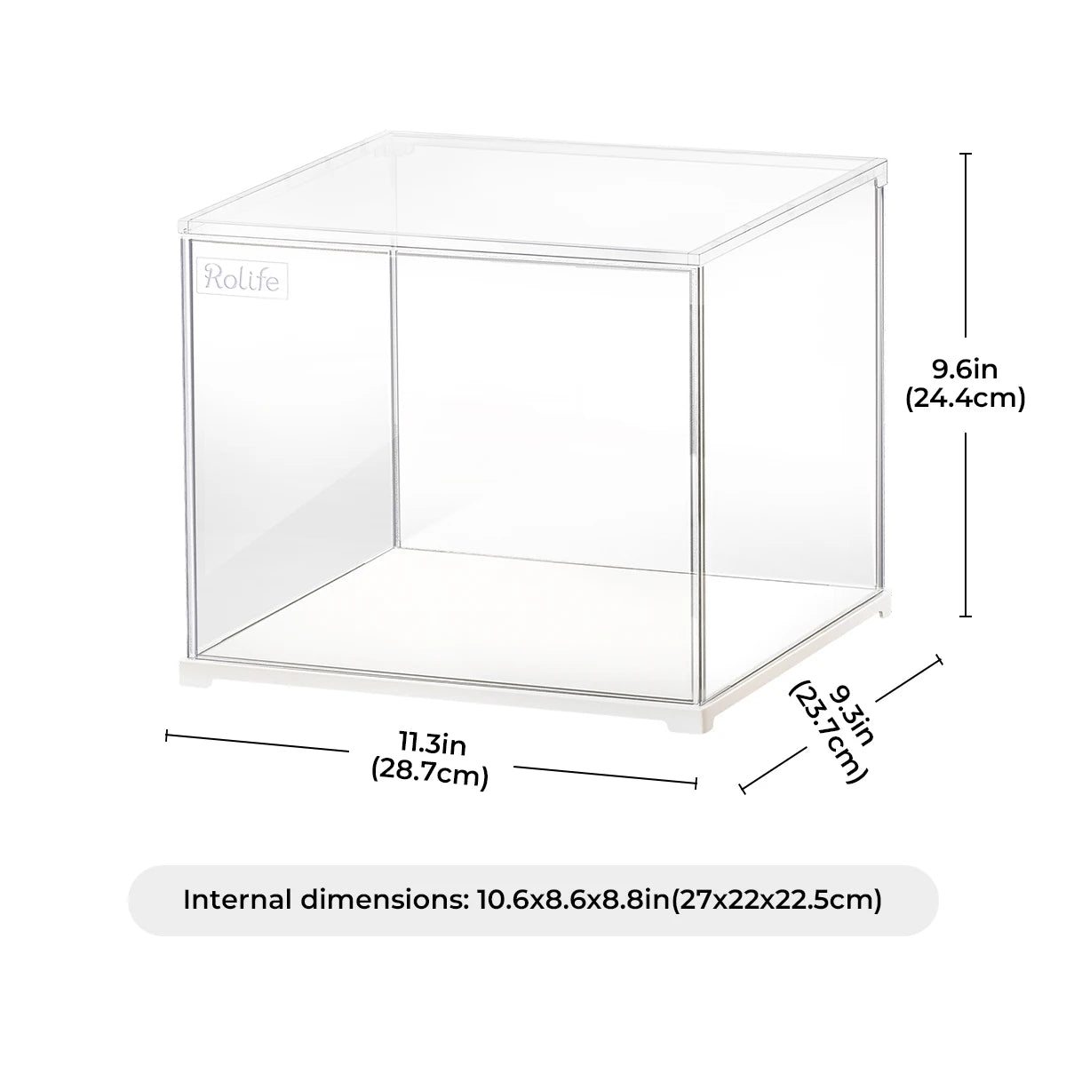 Robotime-Kit de casa de muñecas Rolife, Mini cubierta antipolvo DIY para ensamblaje de rompecabezas 3D, modelo de construcción, juguetes, decoración del hogar y dormitorio