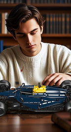 Mould King 13207 juguetes de coche técnico MOC RB20 coche de carreras montaje de bloques de construcción modelo de coche Fomular