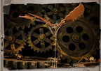 Rompecabezas 3D de ala de dragón, Kit de Metal, Kits de construcción de modelos Diy, montaje DIY, rompecabezas mecánicos Steampunk