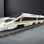 Mould King 12015 Tren técnico de juguete, locomotora RC Fuxing EMU