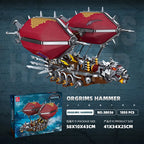 JIESTAR-modelo de nave aerostática de Gunship juguete creativo DIY