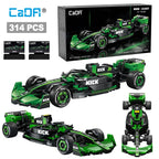 Cada Sauber Team C44 F1 Coche de Carreras Técnico Número 24, Bloques de Construcción de Coches Deportivos