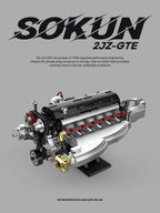 2JZ-GTE bloques de construcción de motor PB8814 técnico SOKUN 2JZ-GTE motor JDM