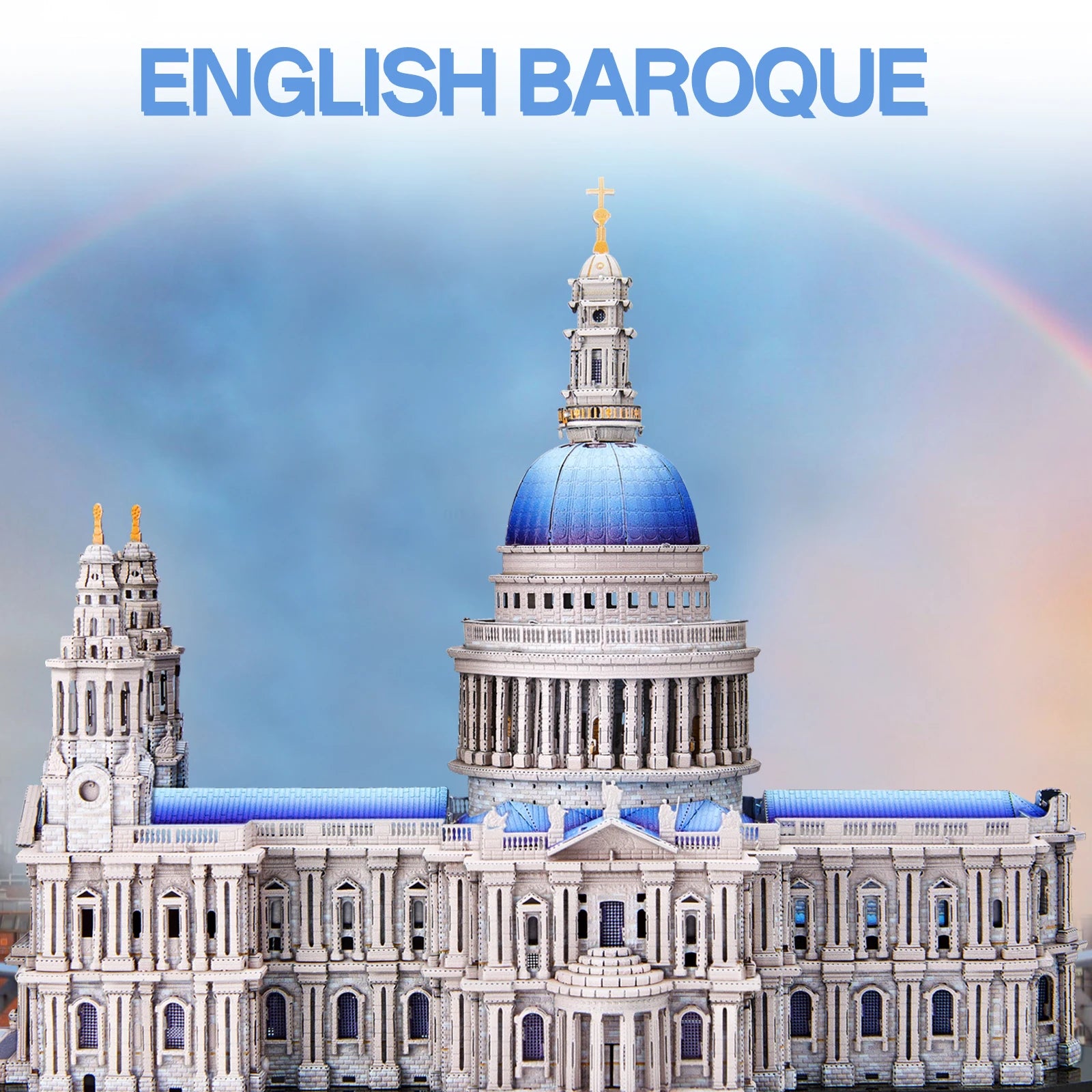 Piececool-Kits de modelos de Metal 3D, rompecabezas 3D de Metal de la catedral de San Pablo, Kit de manualidades para decoración del hogar, los mejores regalos