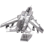 Piececool-rompecabezas de Metal 3D para adultos, chorros de combate Tornado, juguete artesanal, rompecabezas, Kits de modelos