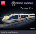 Mould King 12016 juguetes técnicos del coche el bloque de construcción del tren motorizado Europa Star E320