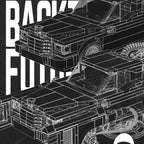 Bloques de construcción de automóviles flotantes técnicos PB8827, vehículo de conducción futuro creativo