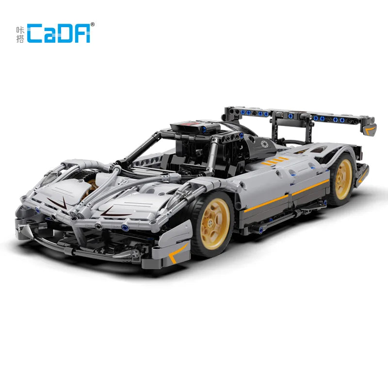 Cada C61030W 969 Uds 1:12 hijo del viento bloques de construcción de automóviles supercoche de carreras