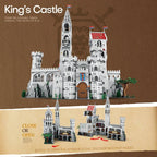 3999 Piezas de Bloques de Construcción de Castillo Medieval Europeo, Modelo de Castillo de Caballeros