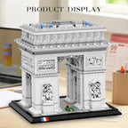 3381 Uds. Modelo de arco de triunfo, bloques de construcción, punto de París