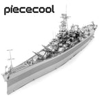 Piececool-rompecabezas de Metal 3D, acorazado de Missouri