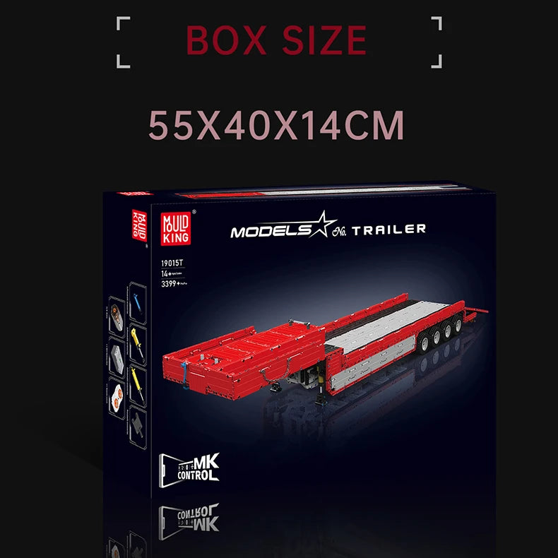 Mould King 19015 19015T bloques de construcción de automóviles técnicos Control remoto