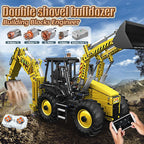 Mould King 17036 camión de bloques de construcción técnico juego de Bulldozer motorizado montaje ingeniería