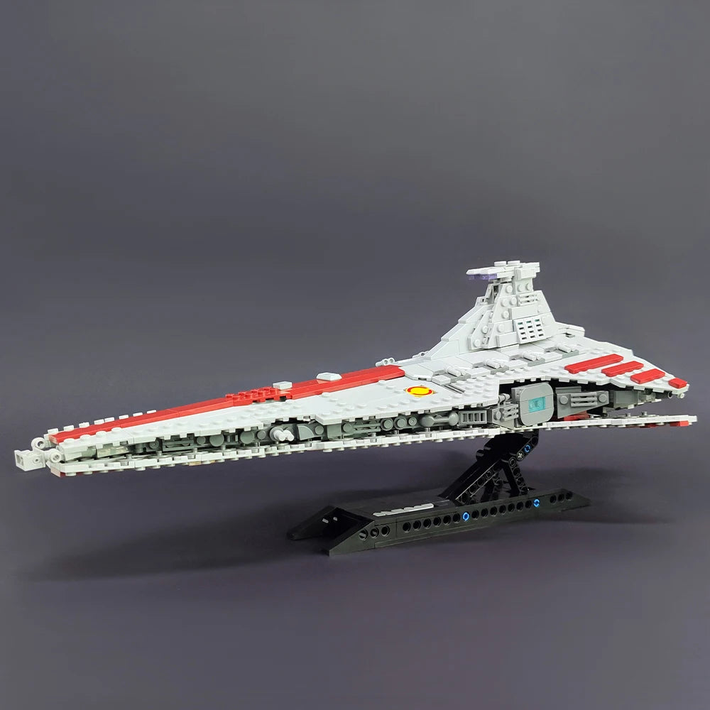 JIESTAR 67106 - Nave Espacial de Juguete, Bloques de Construcción Técnicos, Modelo de Nave de Ataque Venator de Alta Tecnología