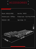 Mould King 19015 19015T bloques de construcción de automóviles técnicos Control remoto