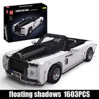 Mould King-bloques de construcción de coche técnico, MOC Wraith Oldtime