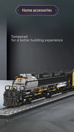 Mould King 12049 Tren de juguete técnico The Big Boy 4-8-8-4 locomotora