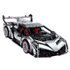 4016 Uds. Bloques de construcción técnicos de supercoche Ramb MOC 10532 1:8 coches de carreras deportivos de alta tecnología