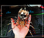 Wasp Mchanical Spider Octopus-rompecabezas 3D, Kit de modelo de Metal con herramientas de montaje