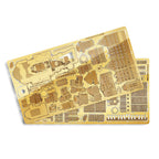 Piececool-rompecabezas de Metal 3D para adultos y adolescentes, modelo de Castillo