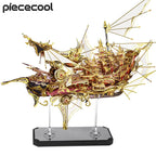 Piececool: rompecabezas de metal en 3D