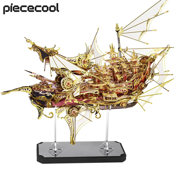 Piececool: rompecabezas de metal en 3D