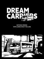 Bloques de construcción de camiones con remolque cerrado serie Dream Carrier F3, 830 Uds., PB8837
